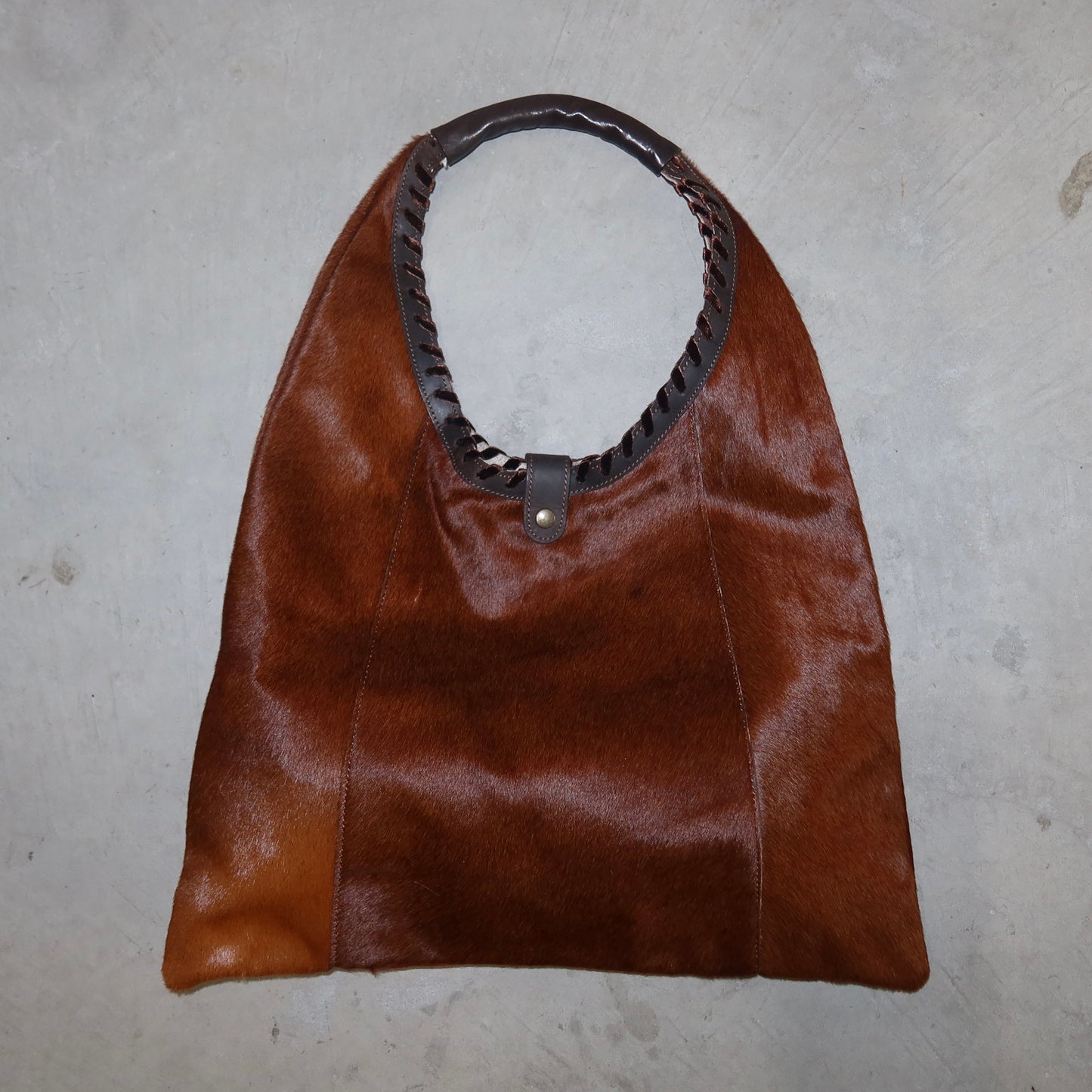 Gianni Notaro Cowhide Hobo Bag