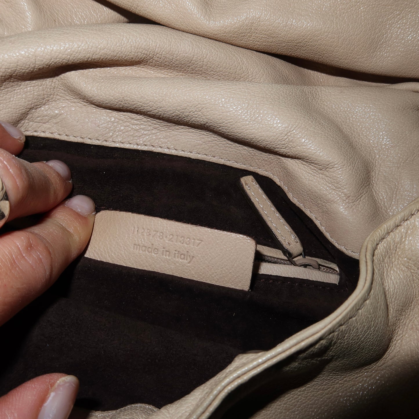 YSL Large Cream Nadja