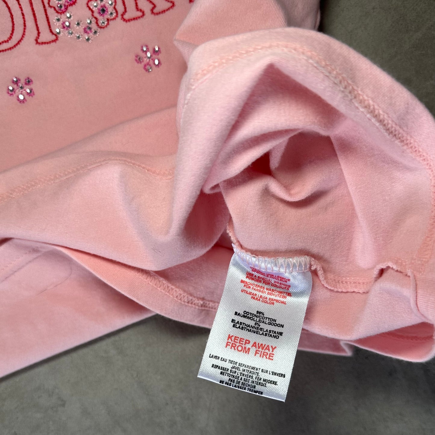 Dior Kids J’Adore Dior Baby Tee