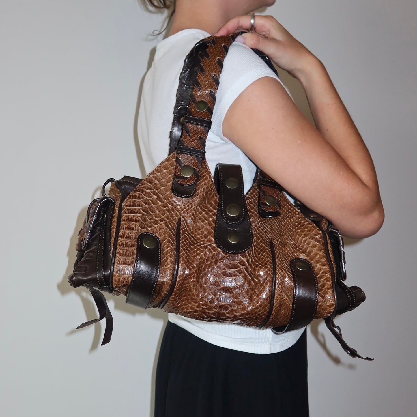 Chloé AW2005 Python Silverado