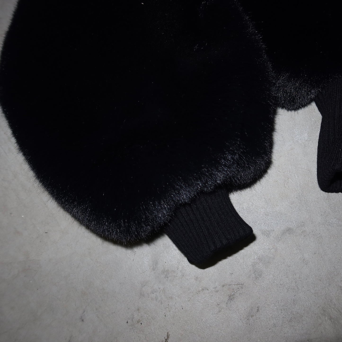 Moschino Faux Fur Cropped Jacket