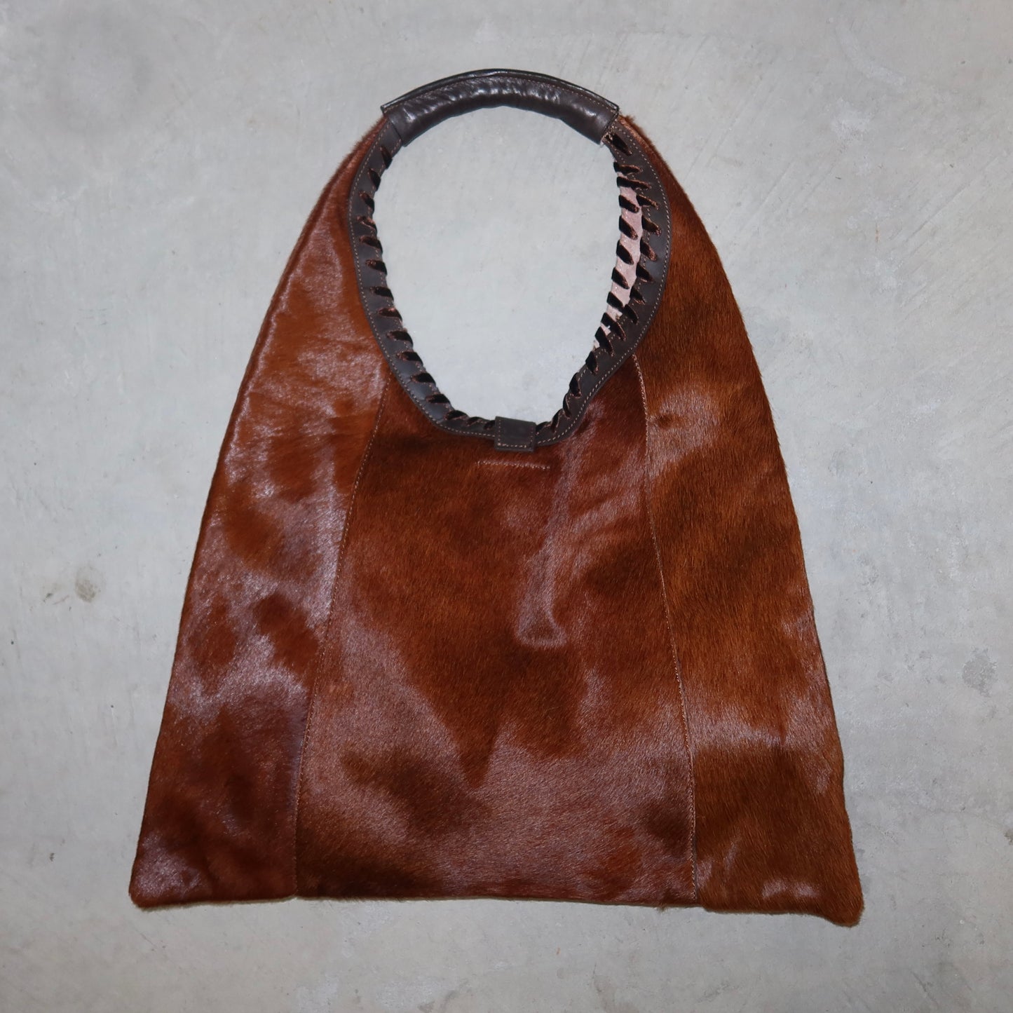 Gianni Notaro Cowhide Hobo Bag