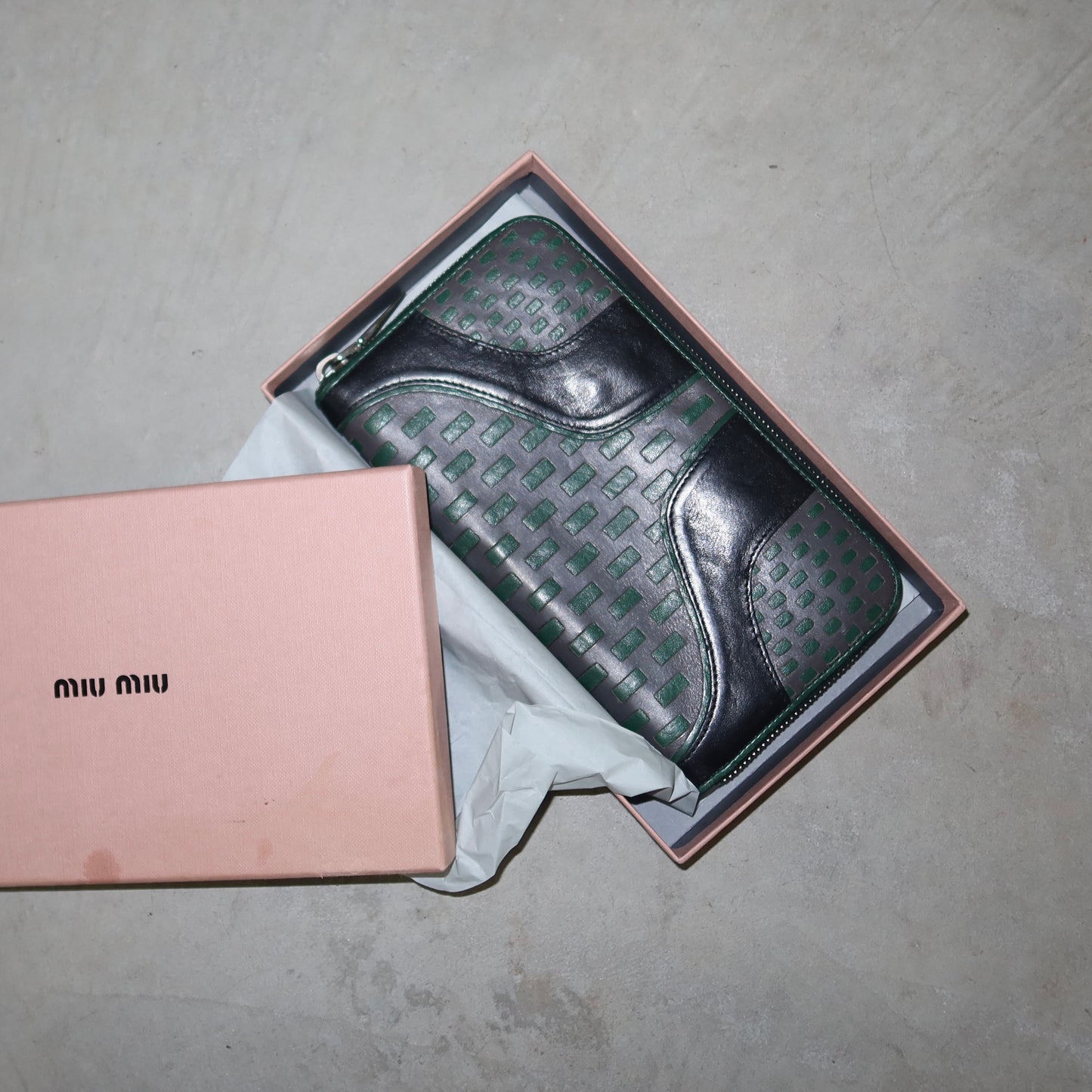 Miu Miu Rare 00’s Leather Wallet