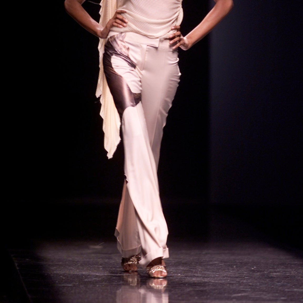 Chloé Rare SS2001 Sequin Horse Trousers (BNWT)
