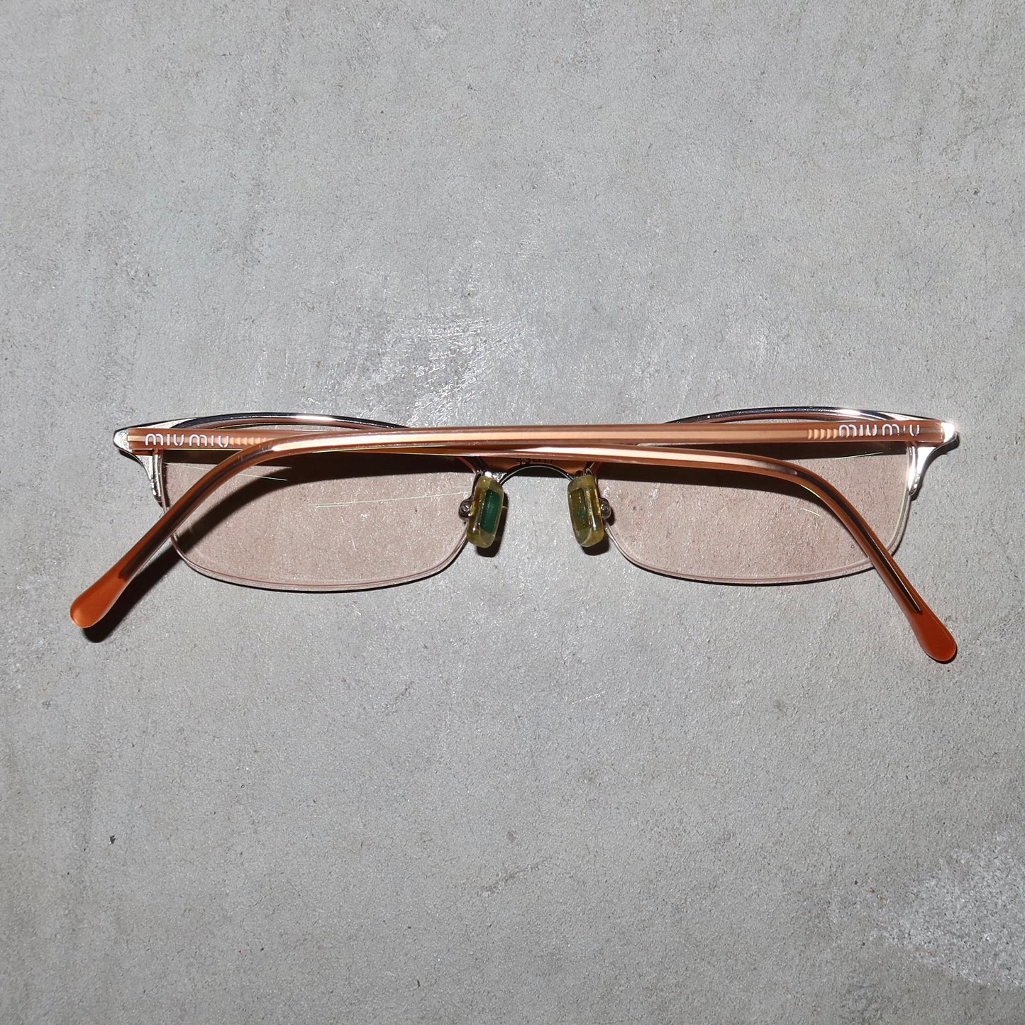 Miu Miu Orange Optical Glasses