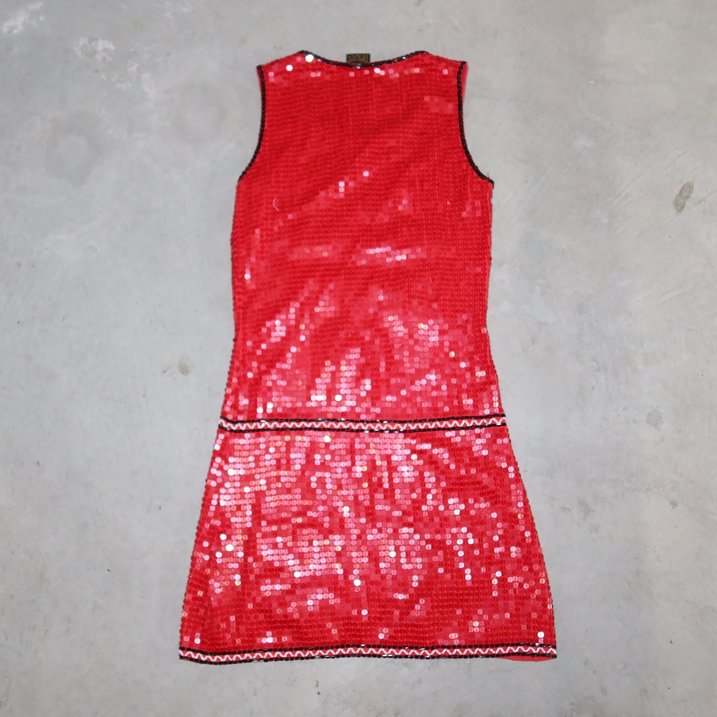 Plein Sud Sequin Basketball Mini Dress