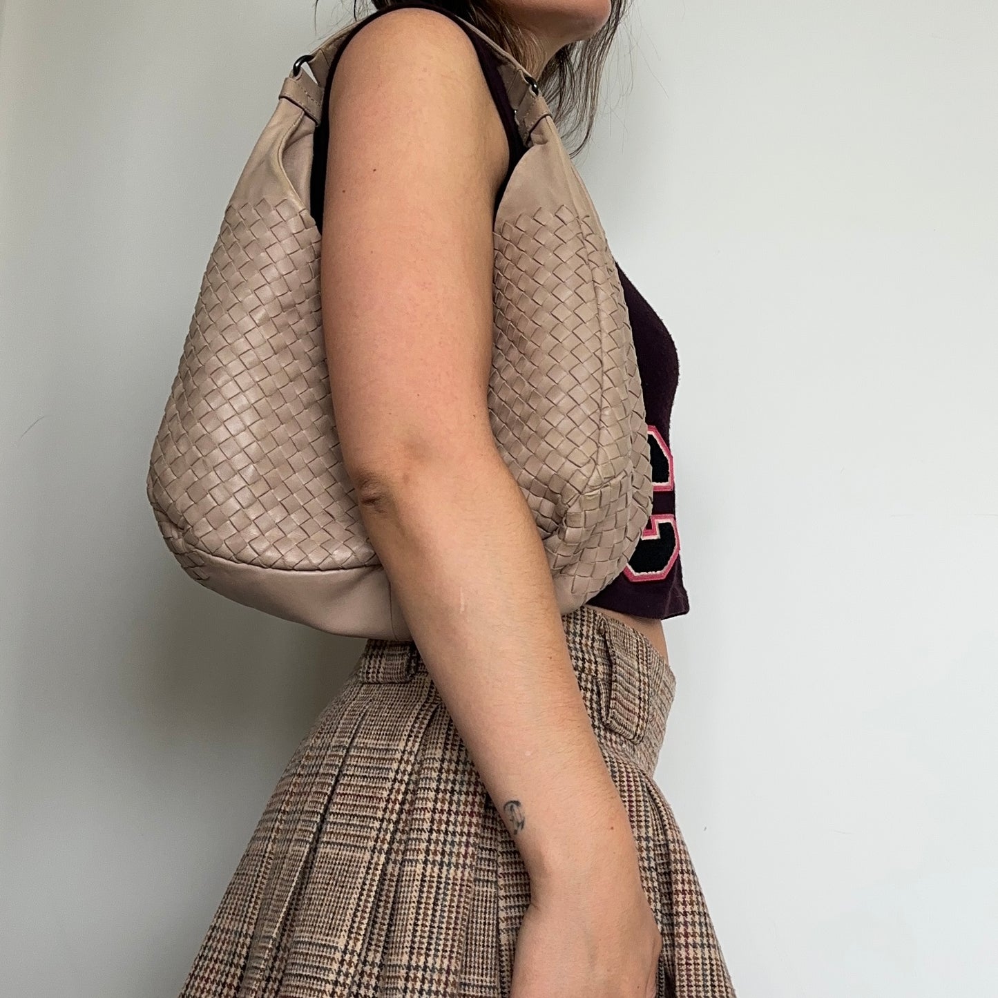 Bottega Veneta Intrecciato Campana Bag