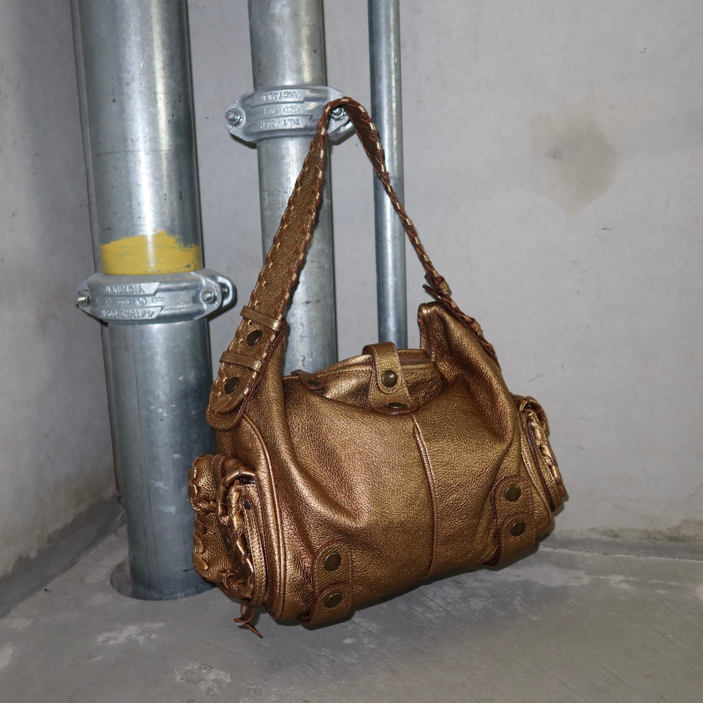 Chloé Gold Silverado Tote