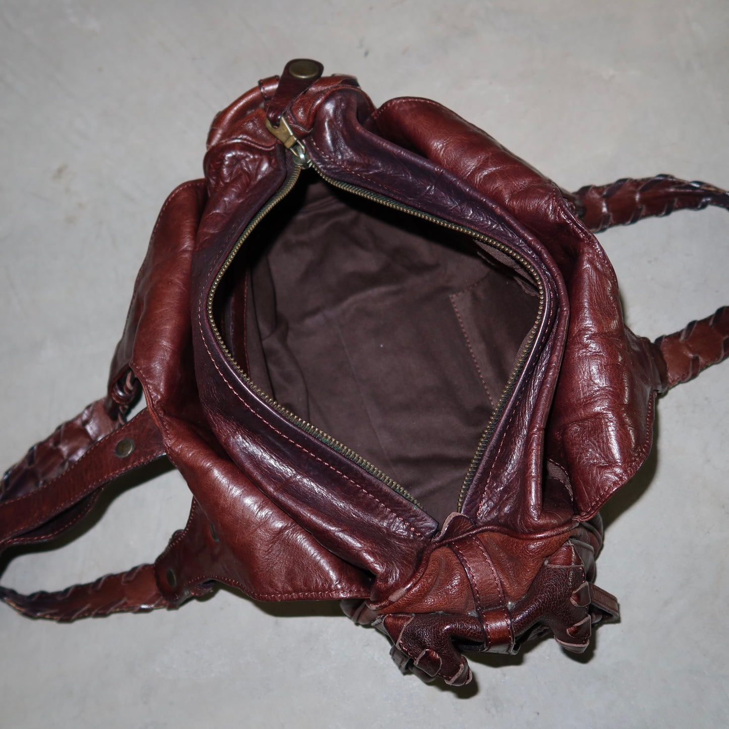 Chloé Brown Leather Silverado