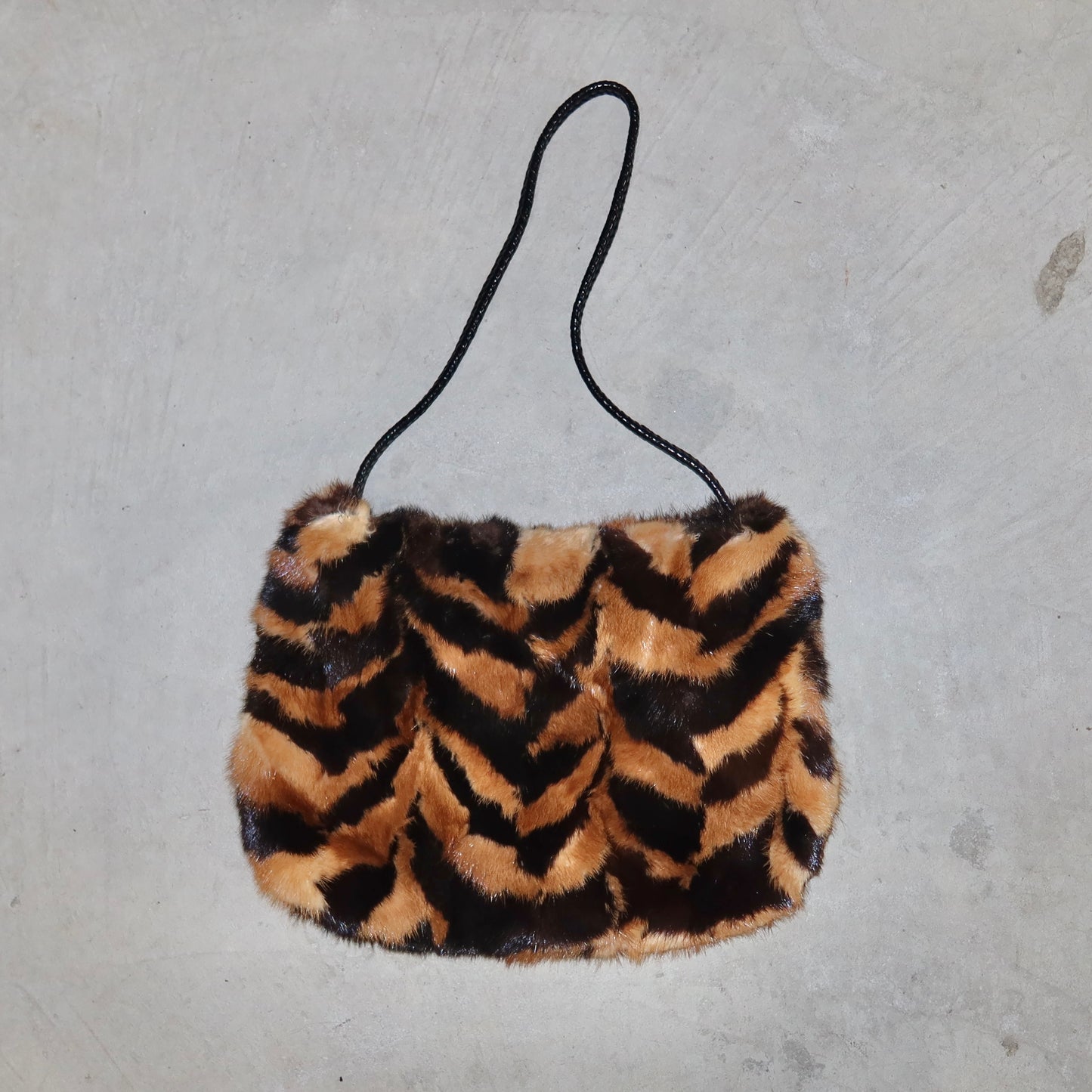 Vintage Italian Made Fur Bag