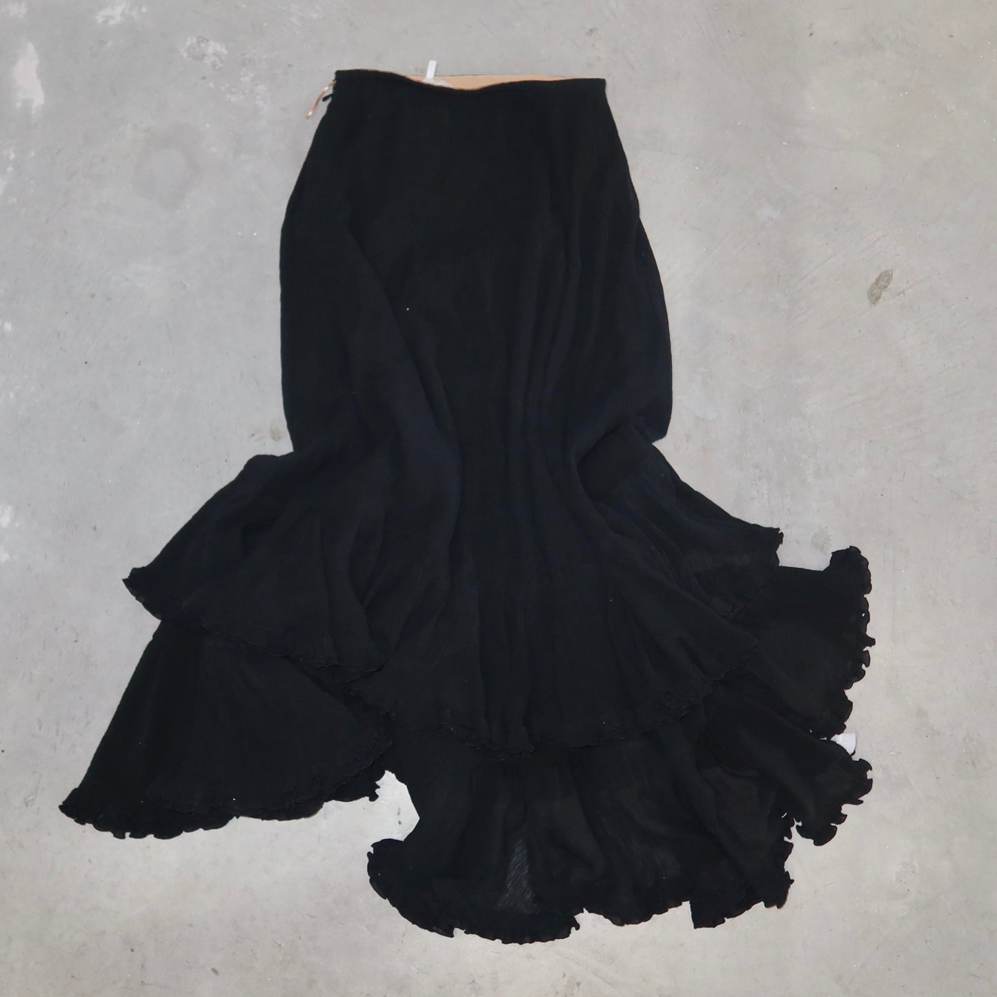 Chloé SS2018 Tiered Maxi Skirt