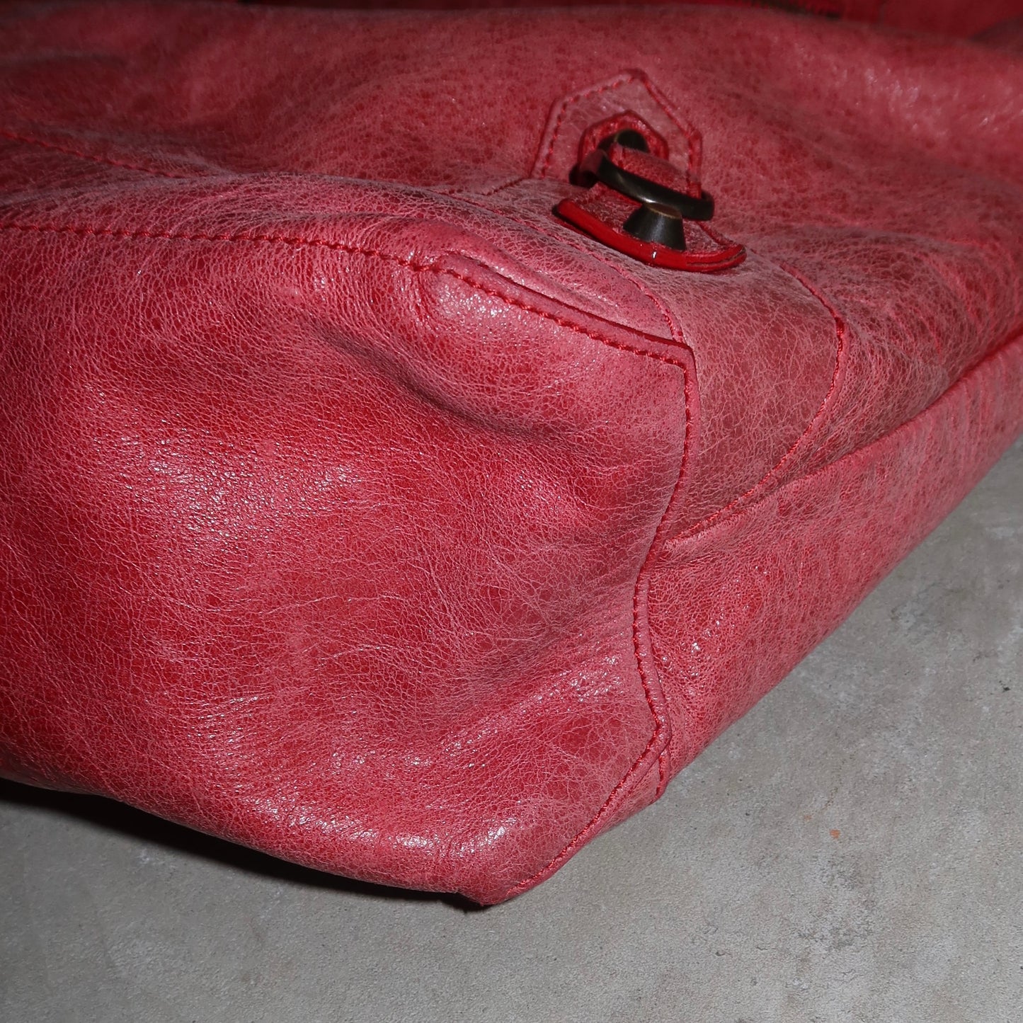 Balenciaga Pink Day Editor Bag with Pucci Scarf