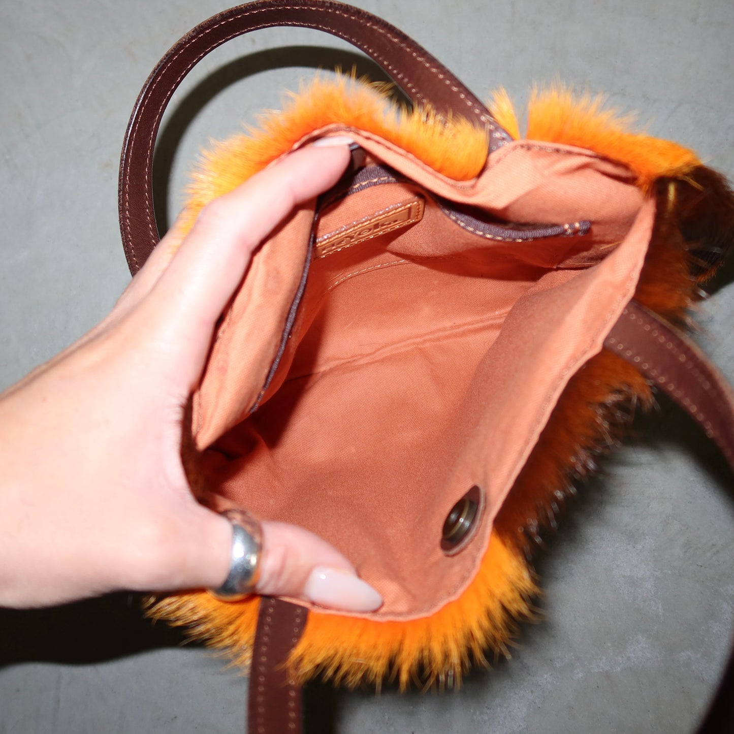 Vintage Cowhide Mini Bag