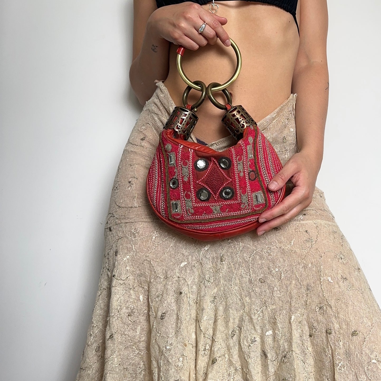 Chloe by Phoebe Philo Tapestry Bracelet Bag