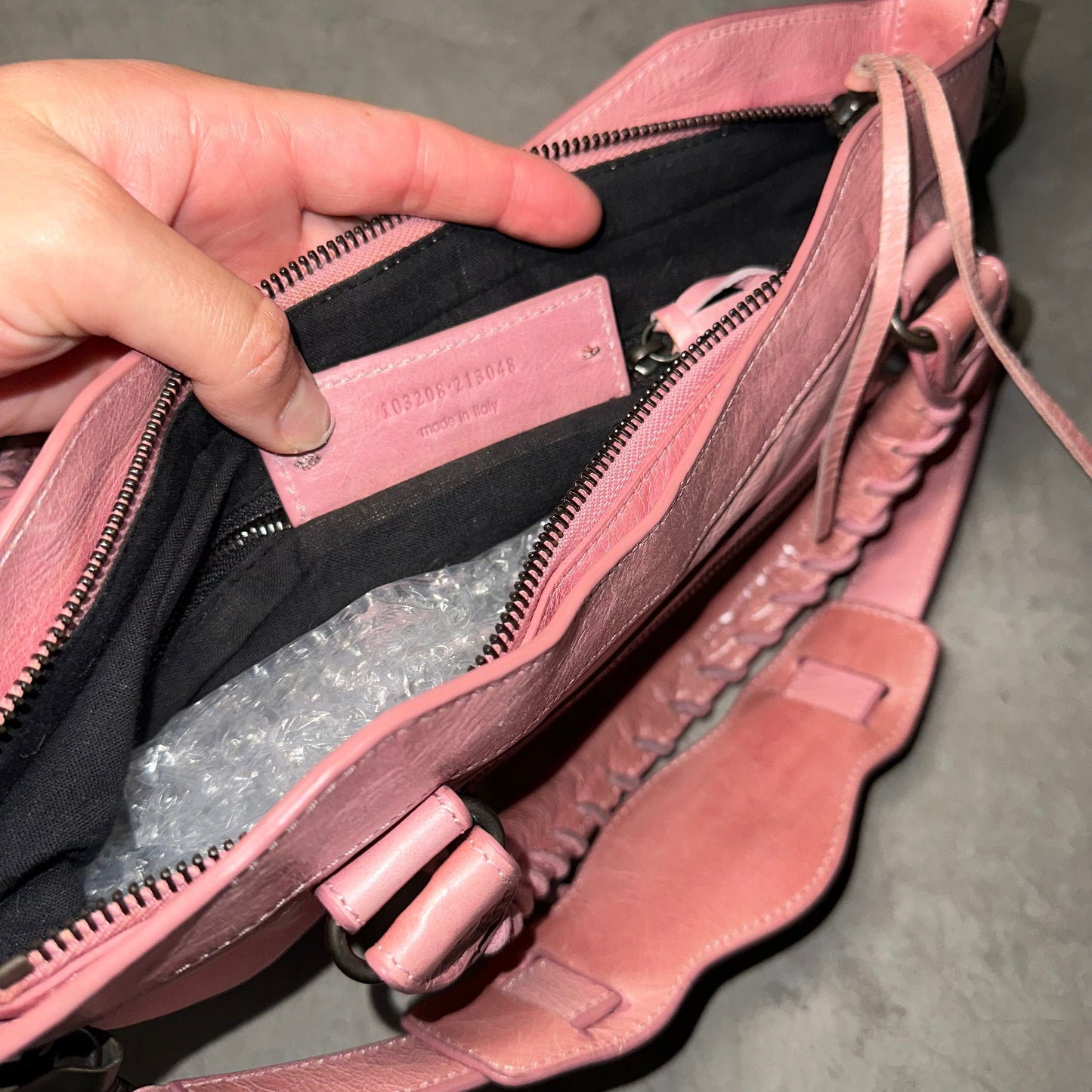 Balenciaga Baby Pink The First Bag