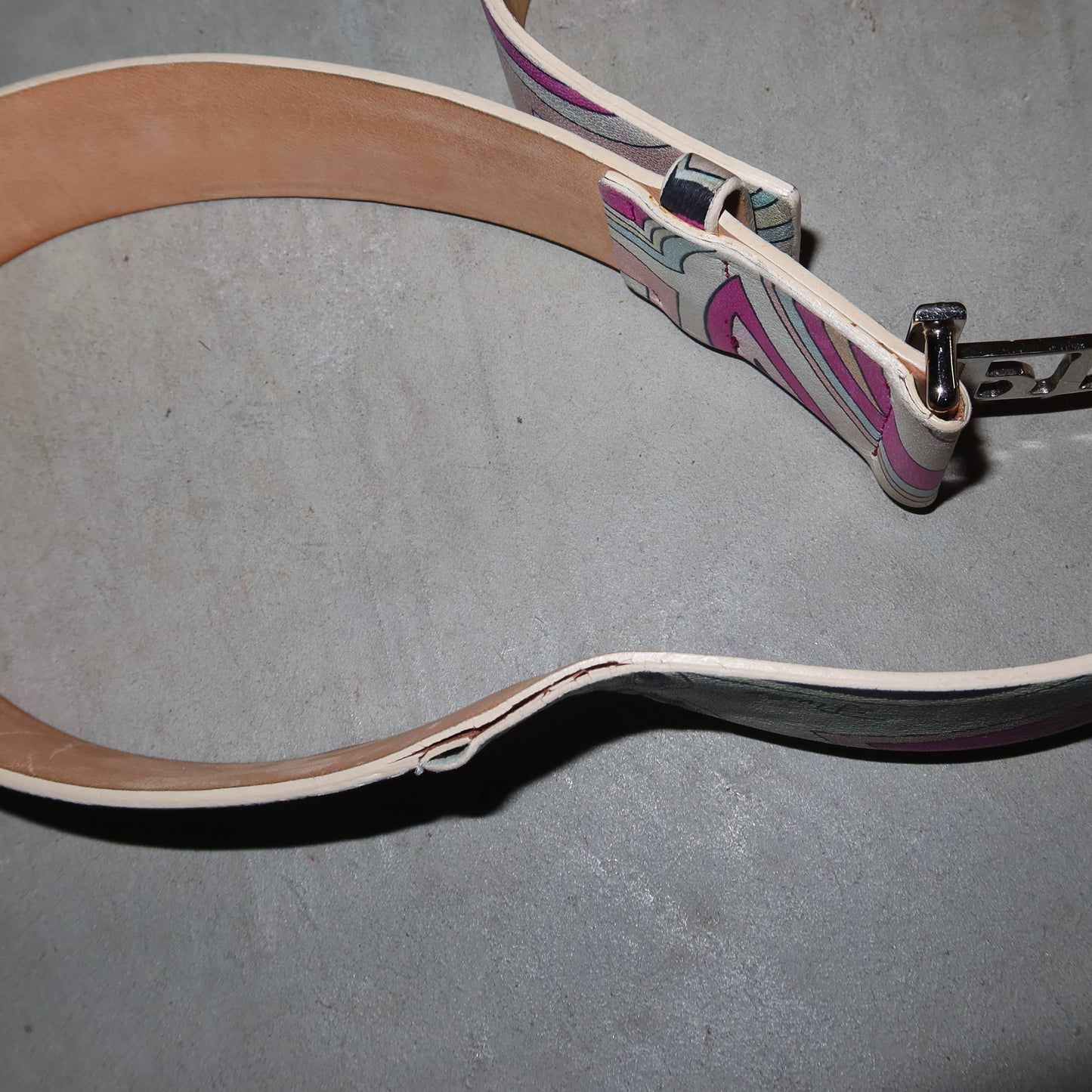 Emilio Pucci Leather Belt