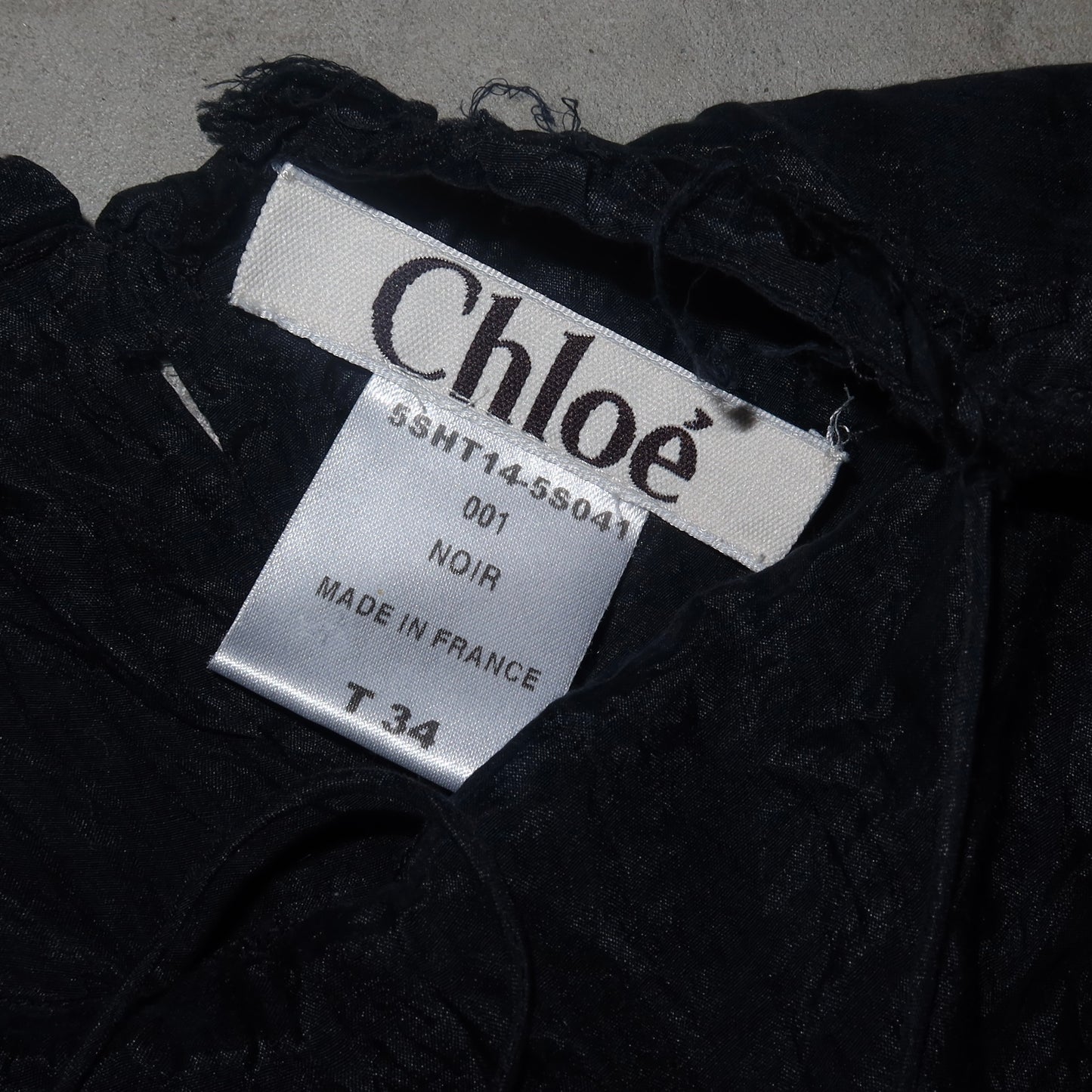 Chloé SS2005 Silk Blend Top