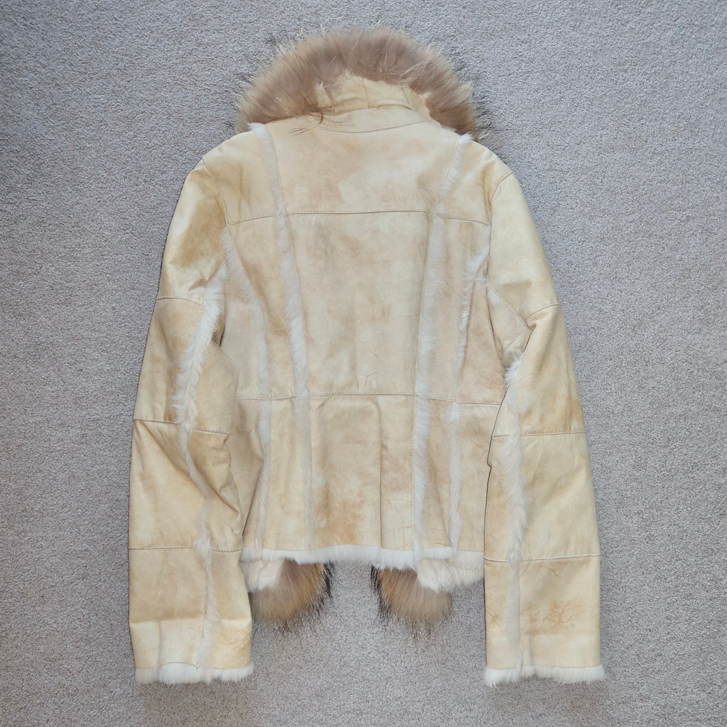 Vintage Leather and Fur Jacket