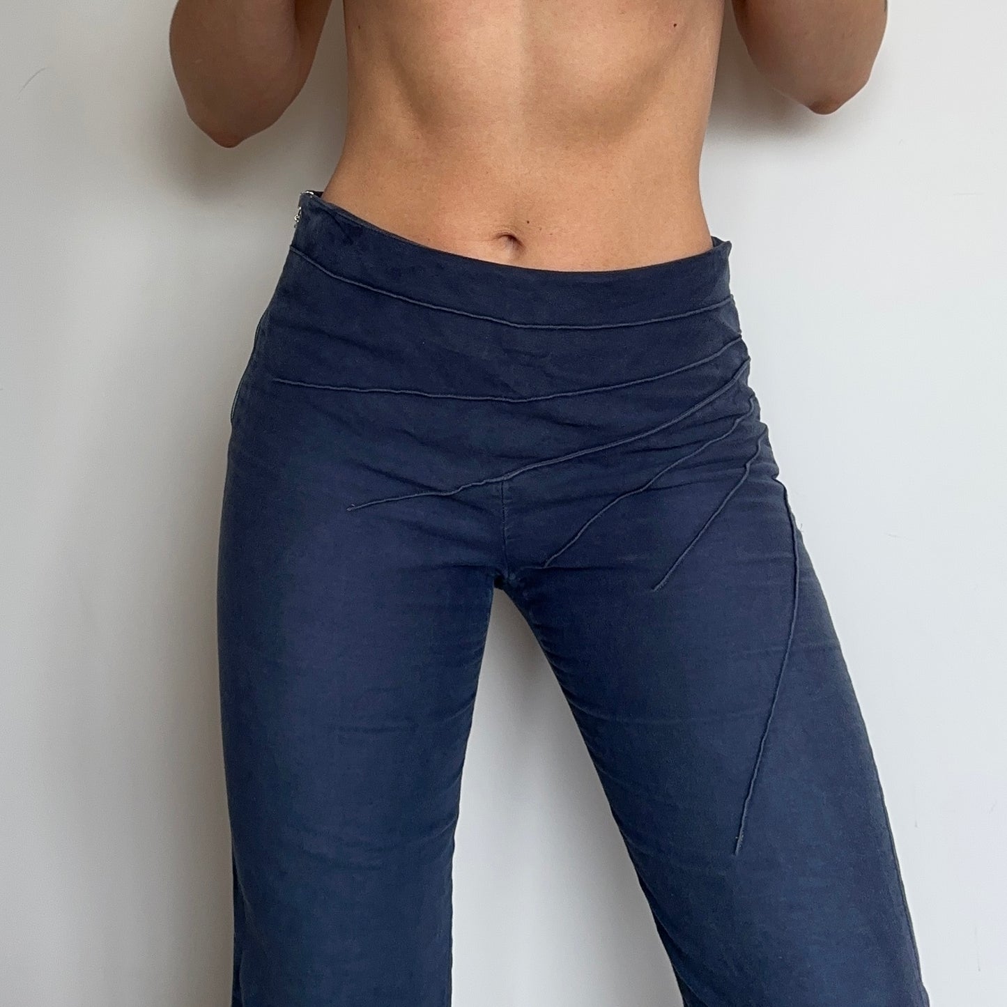 Chloé AW2001 Blue Flares