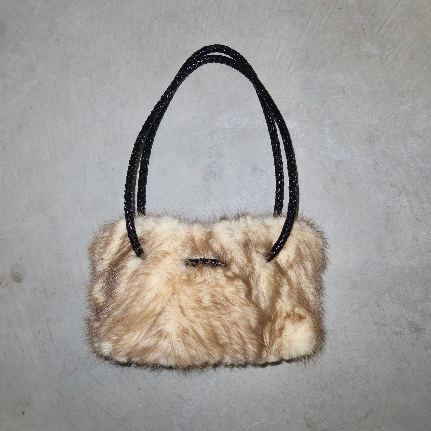 Vintage Italian Mink Fur Bag