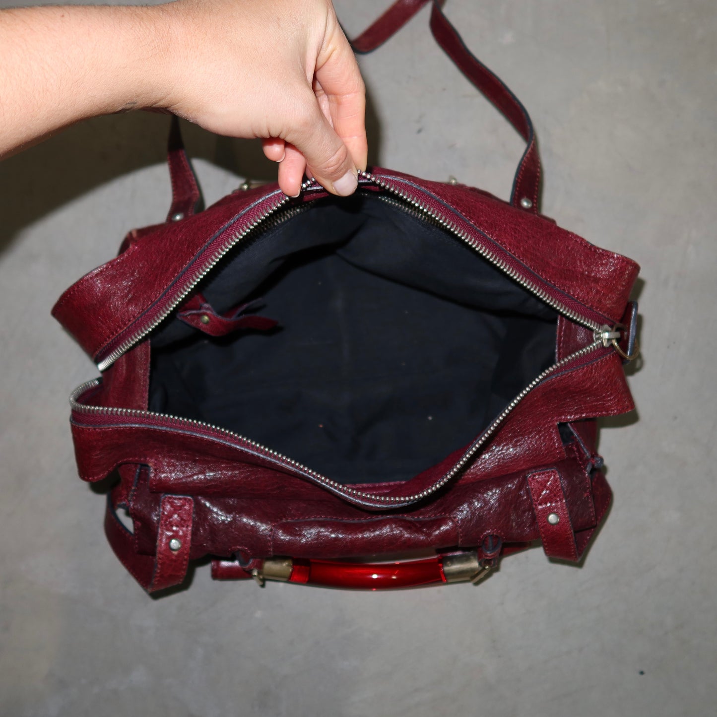 Chloé Brick Red Saskia Bag