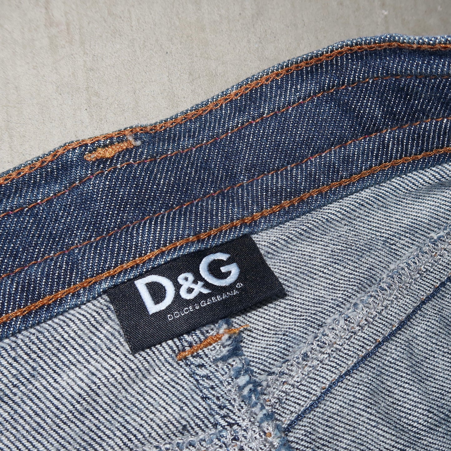 D&G Denim Mini Skirt