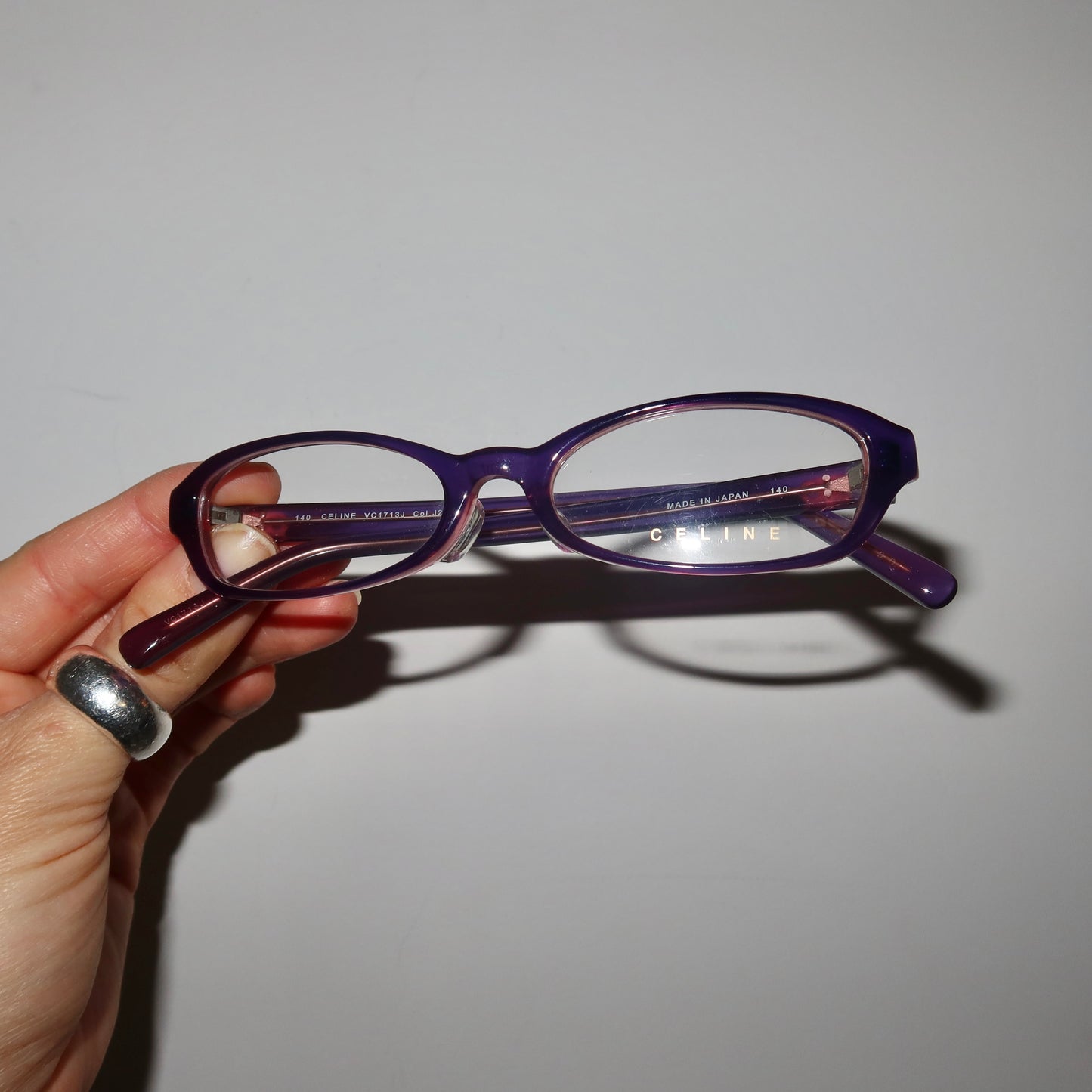 Celine Purple Glasses