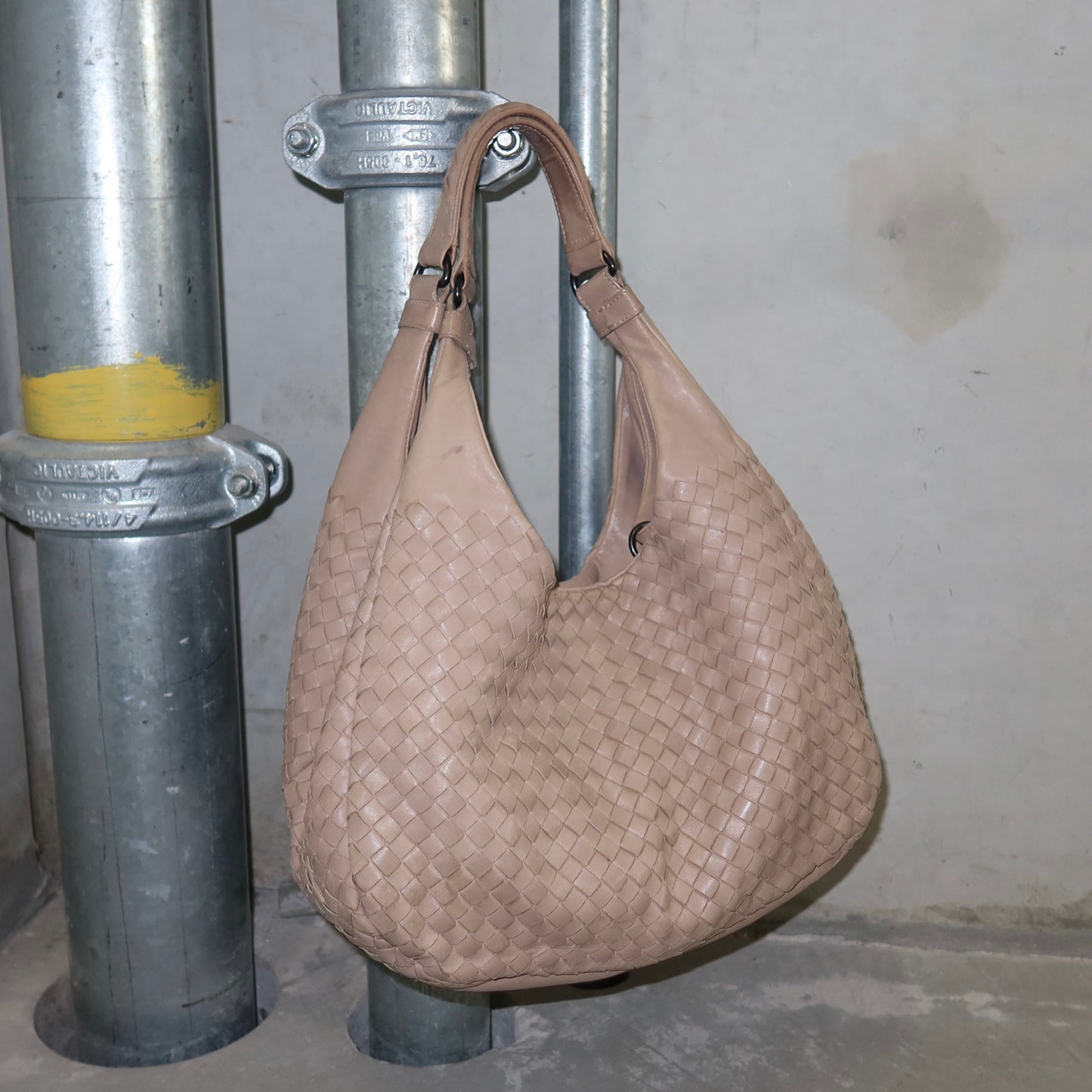 Bottega Veneta Intrecciato Campana Bag