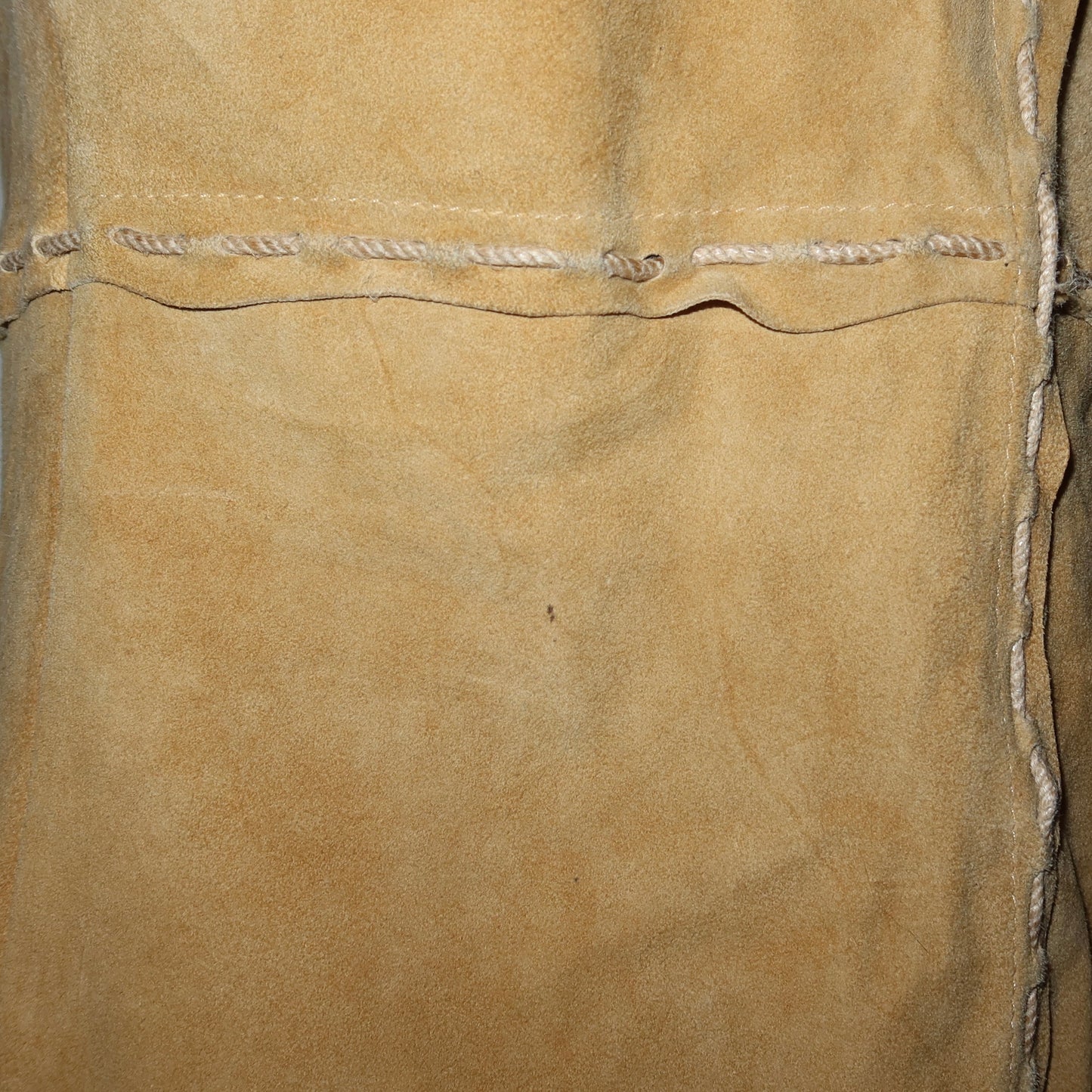 D&G Suede Tie Front Top