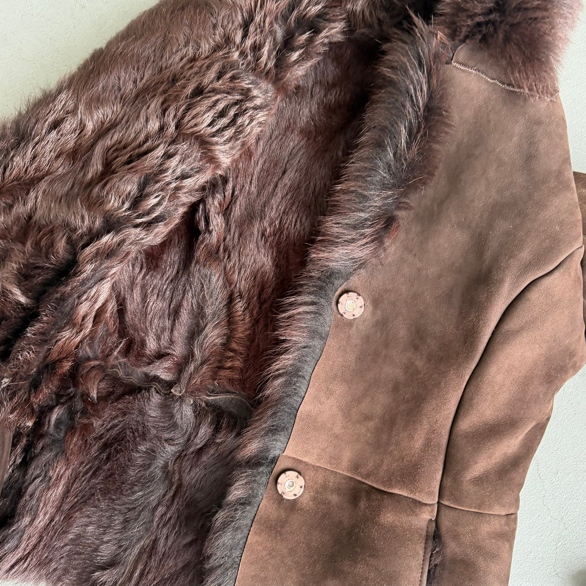 Vintage Shearling Coat