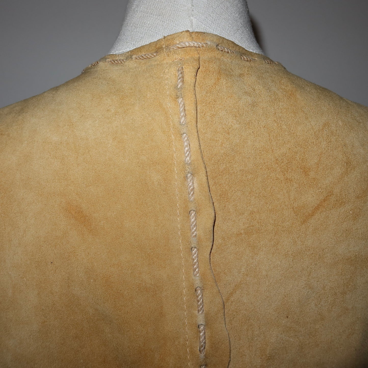 D&G Suede Tie Front Top