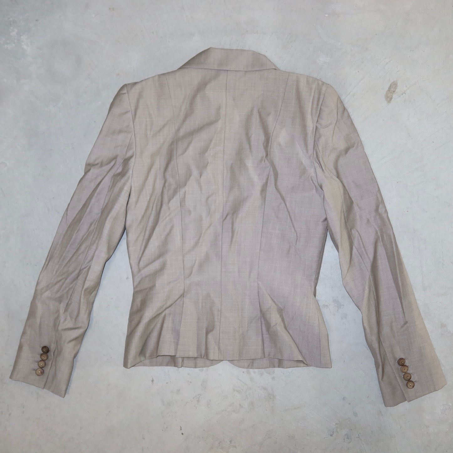 Chloé SS2002 Grey Wool Blazer