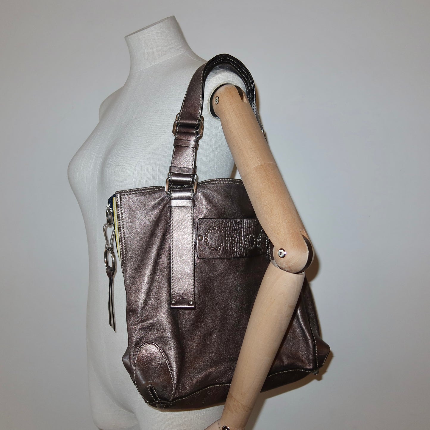 Chloé Metallic Patsy Tote