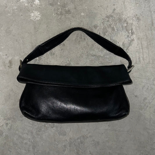 Dolce & Gabbana Rhinestone Handle Leather Bag