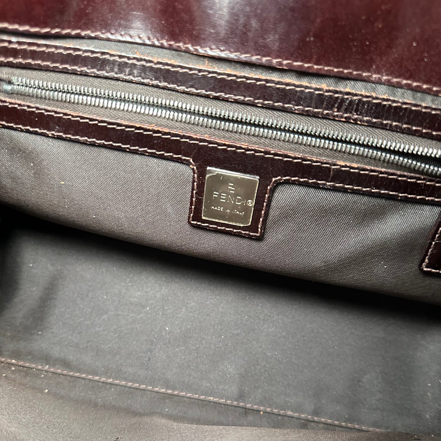 Fendi Brown Cowhide Bag