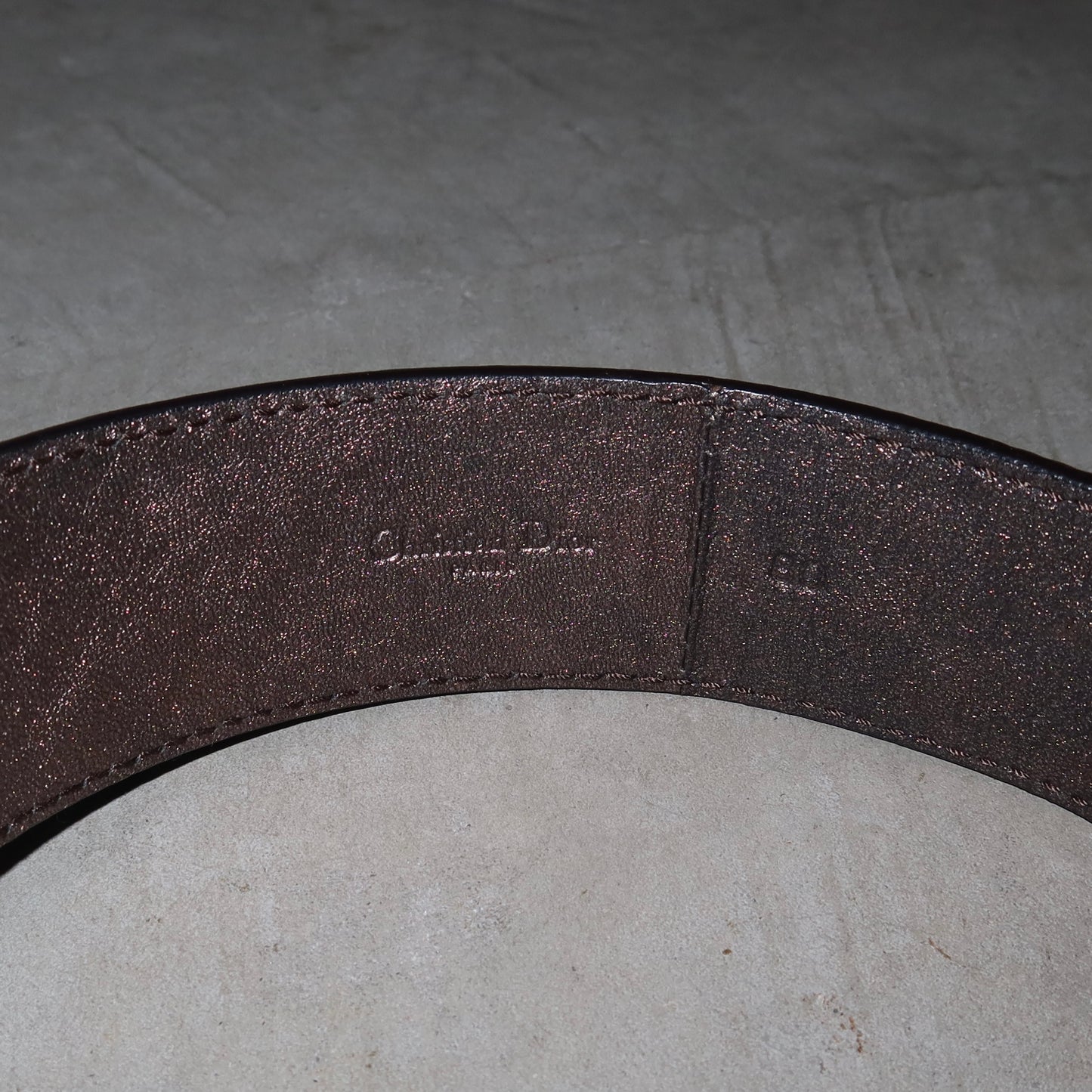 Dior Rare Metallic 'Gaucho' Belt