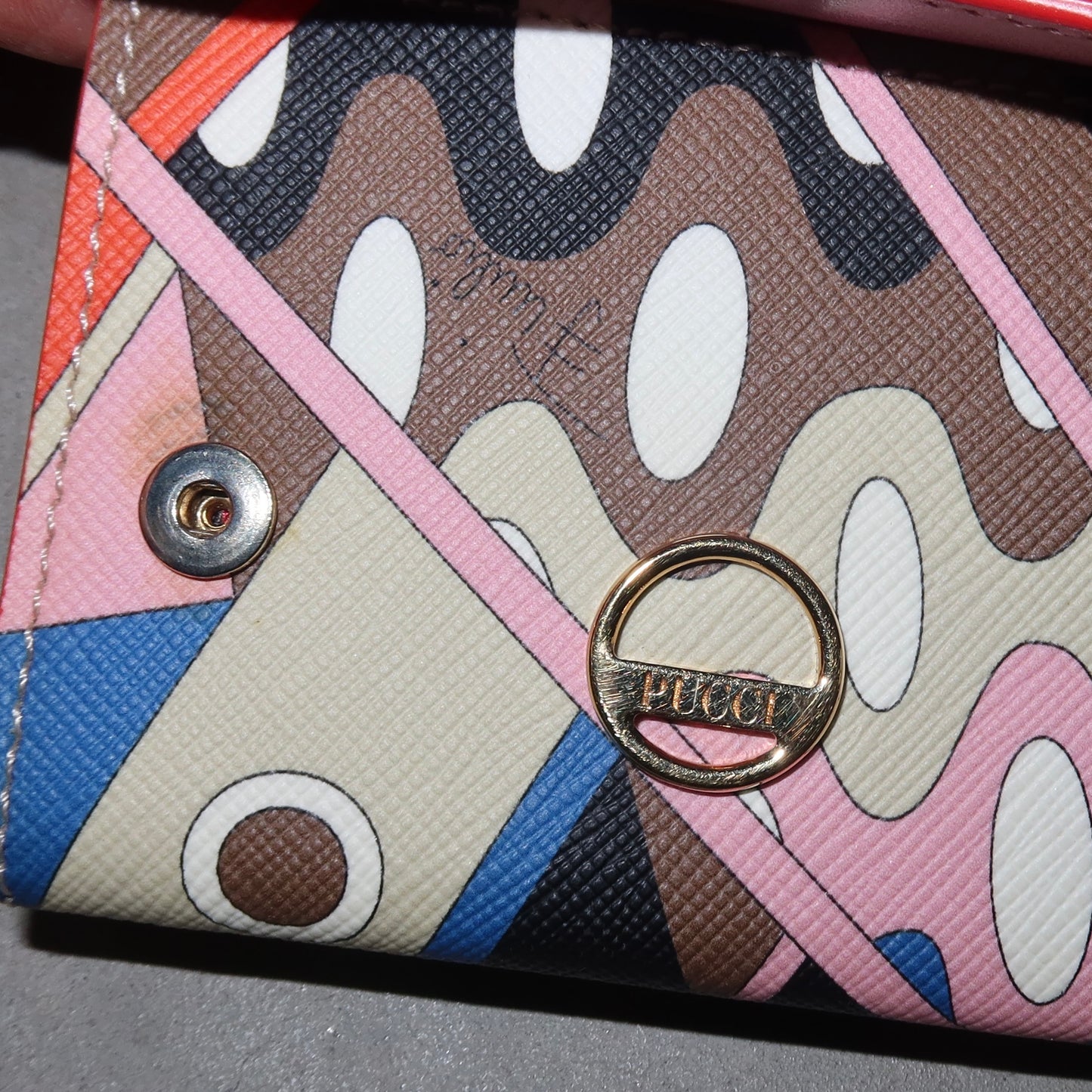 Emilio Pucci AW2003 Rare Leather Wallet