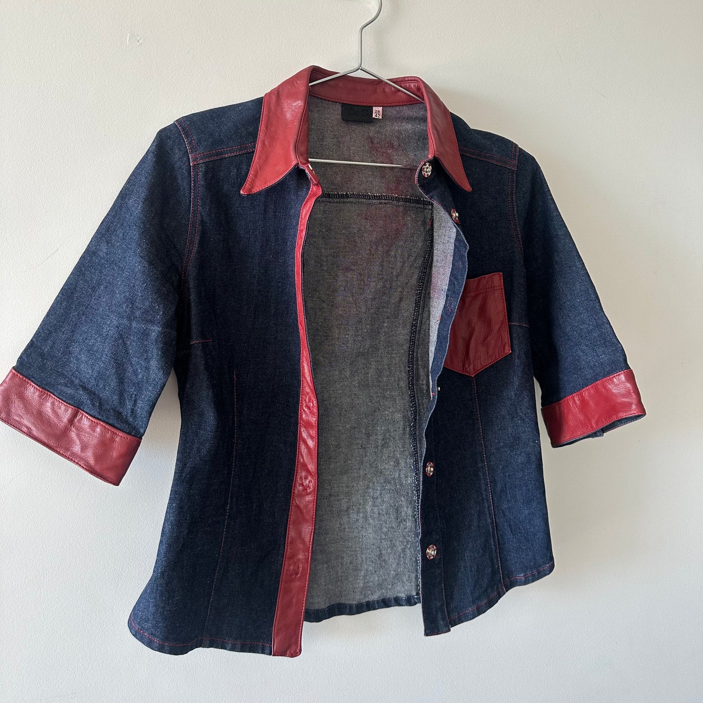 D&G Denim Two Piece Set
