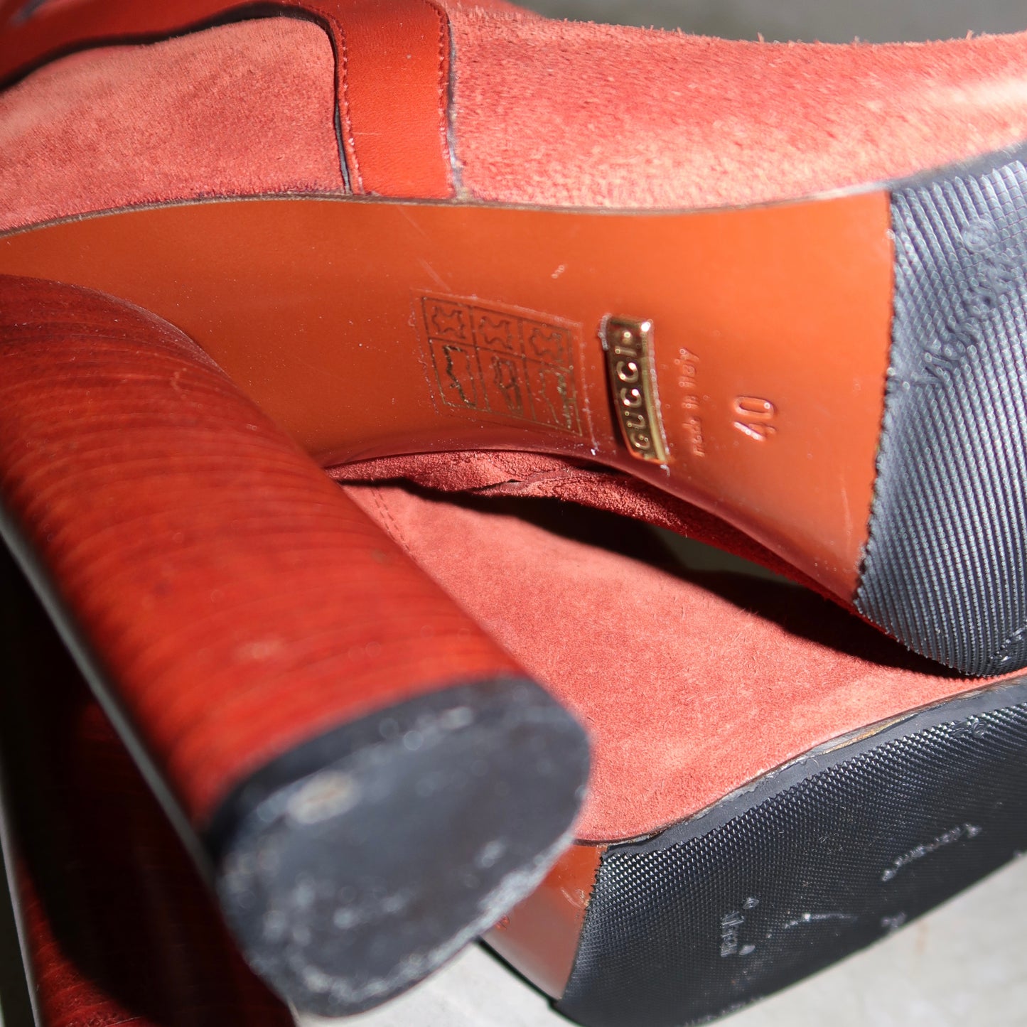 Gucci SS2015 Suede Boots (40)