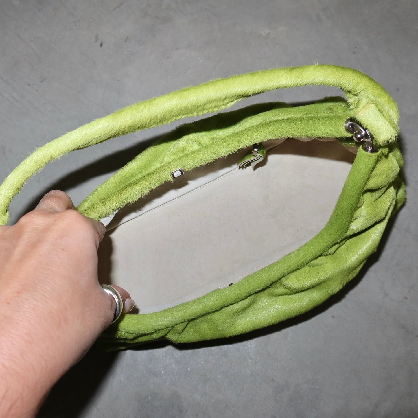 Marni Green Cowhide Bag