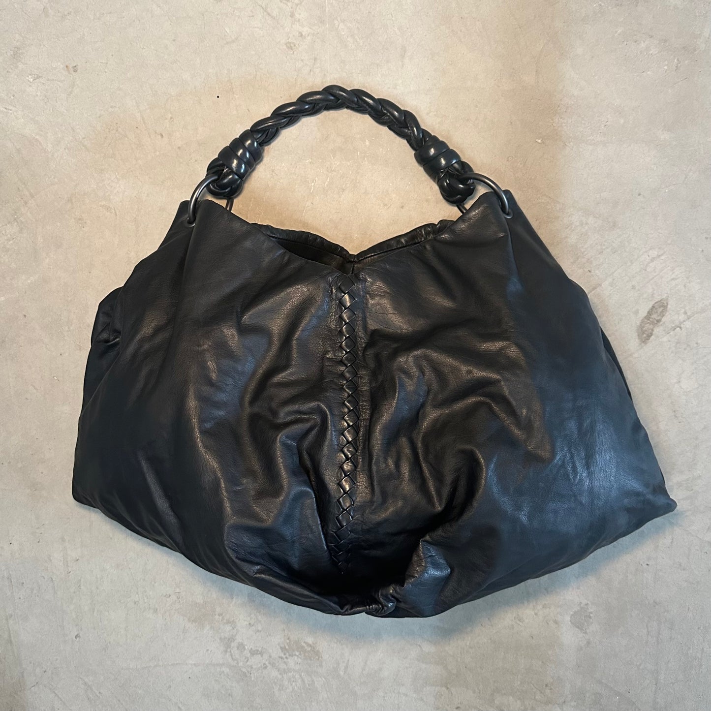 Bottega Veneta Large Aquilone Fortune Cookie Hobo