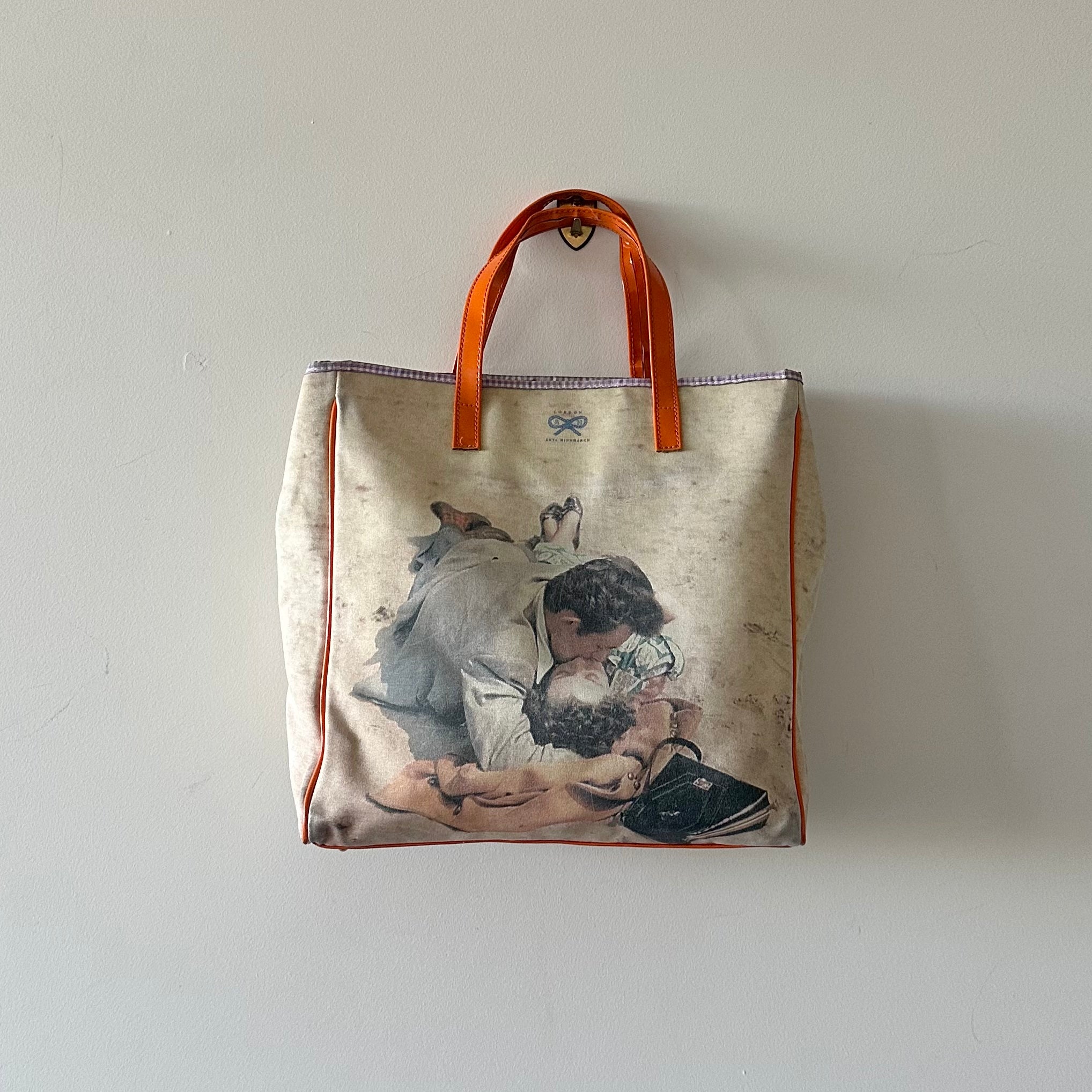 Anya Hindmarch Beach Scene Tote Guzzi Archive