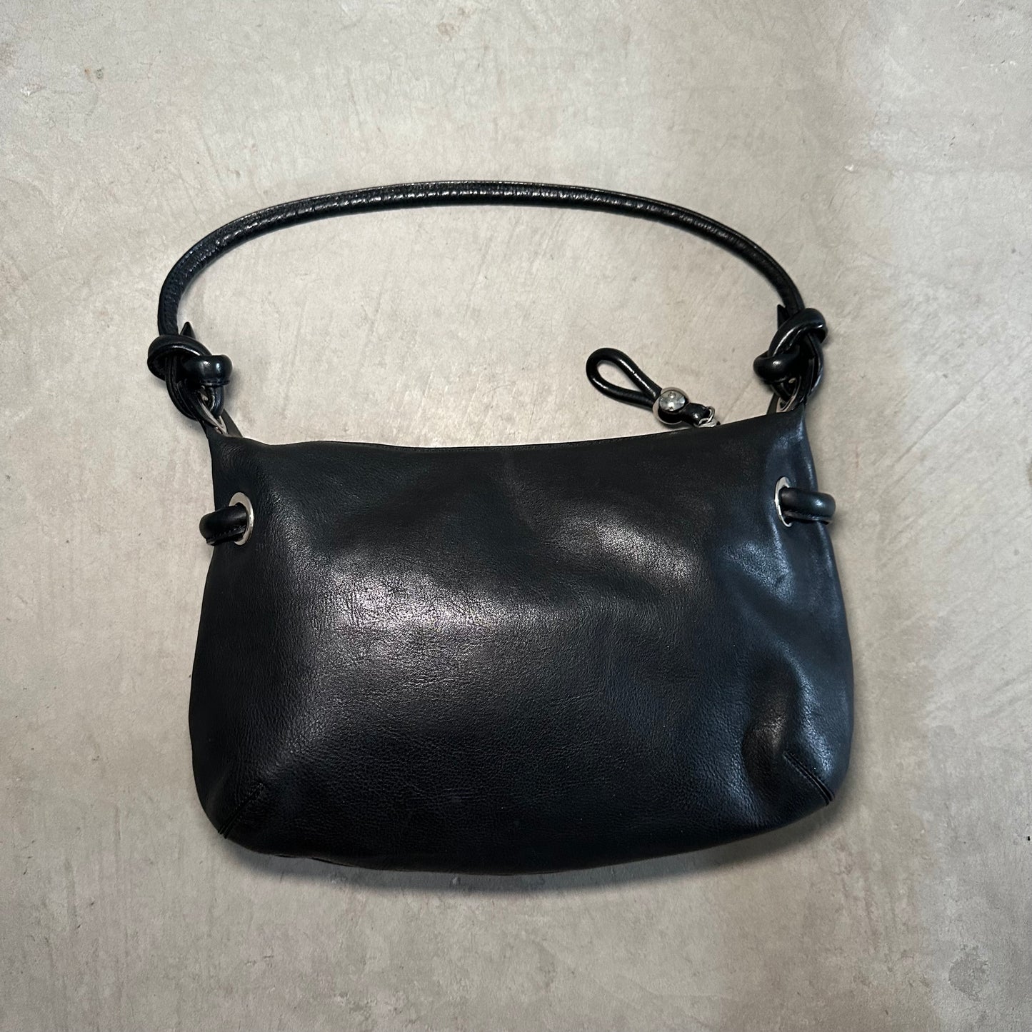 Chloe Black Leather Knots Bag