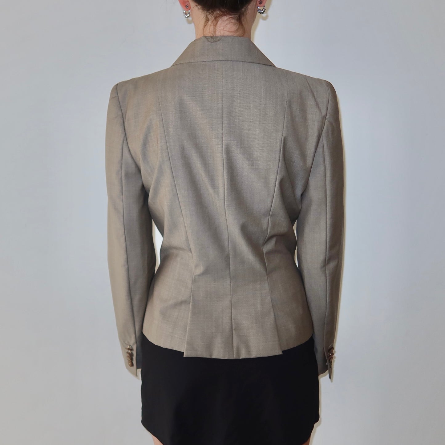 Chloé SS2002 Grey Wool Blazer