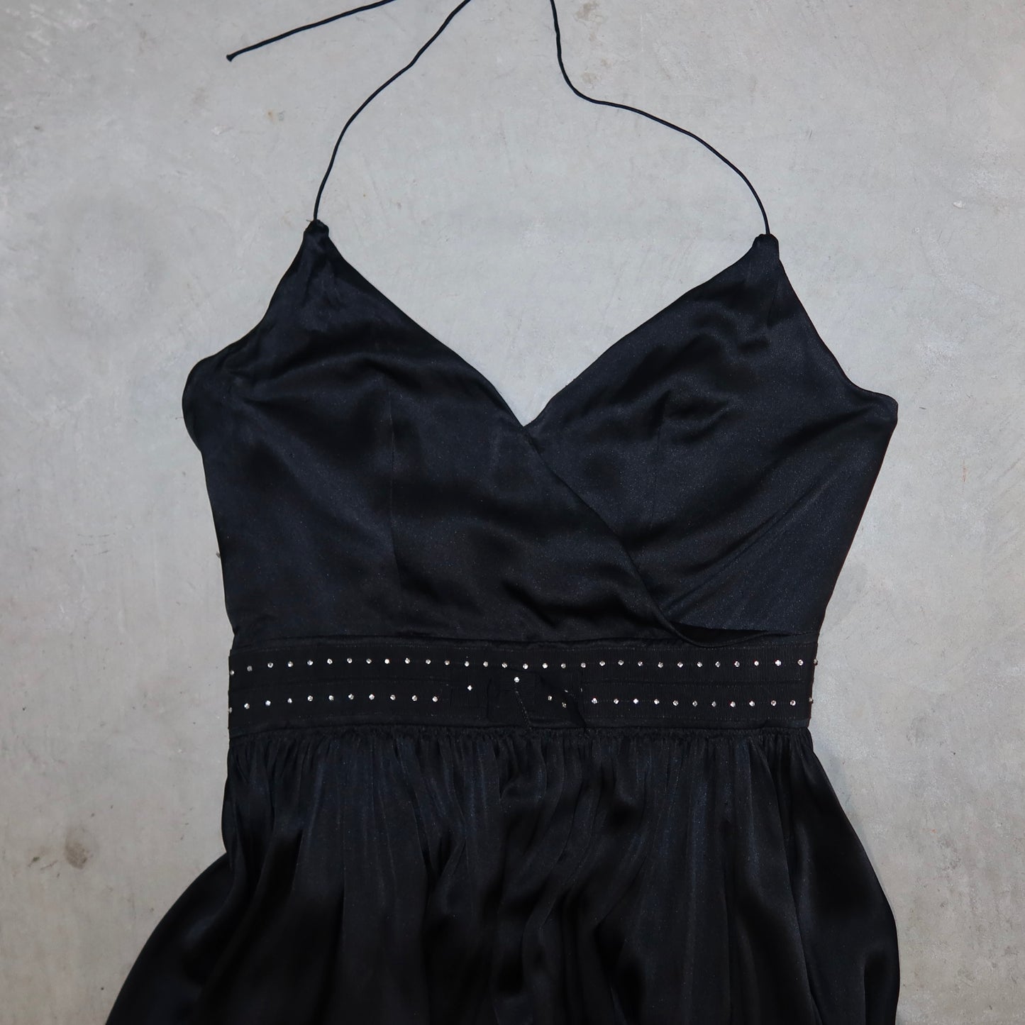 Chloé AW2004 Black Silk Dress