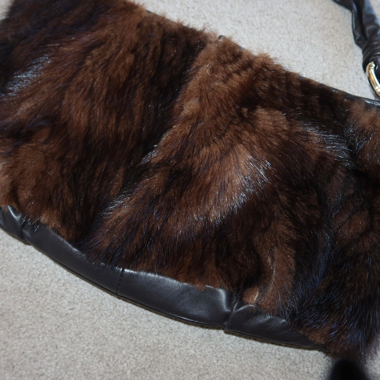 Paolo Masi Real Fur Bag