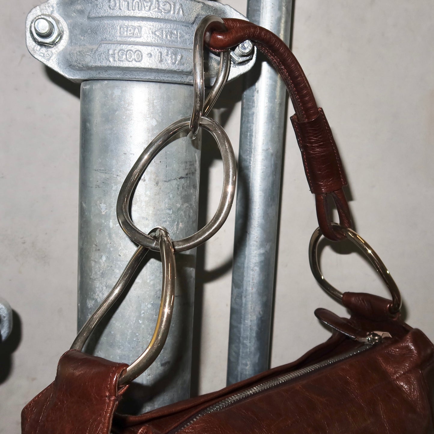 Marni Silver Ring Handle Bag