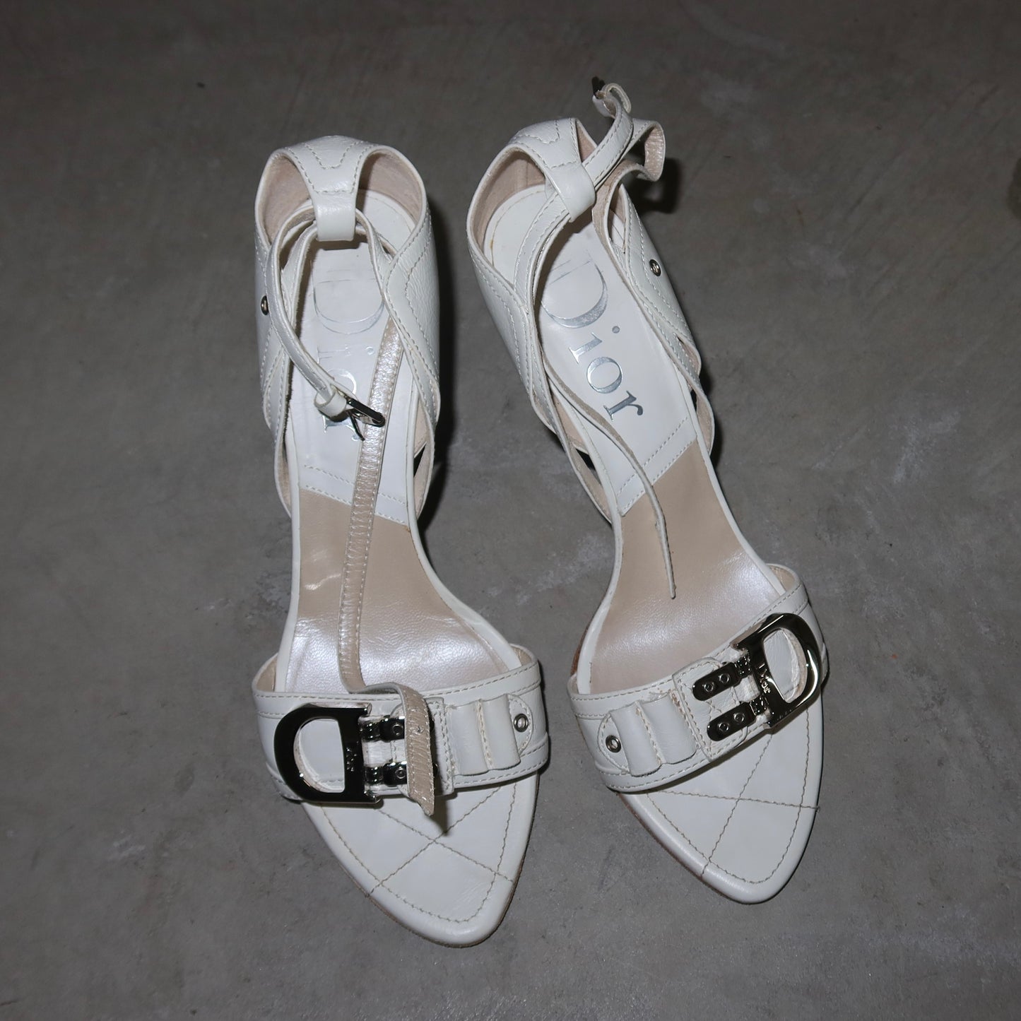 Dior by Galliano White Heels (39)