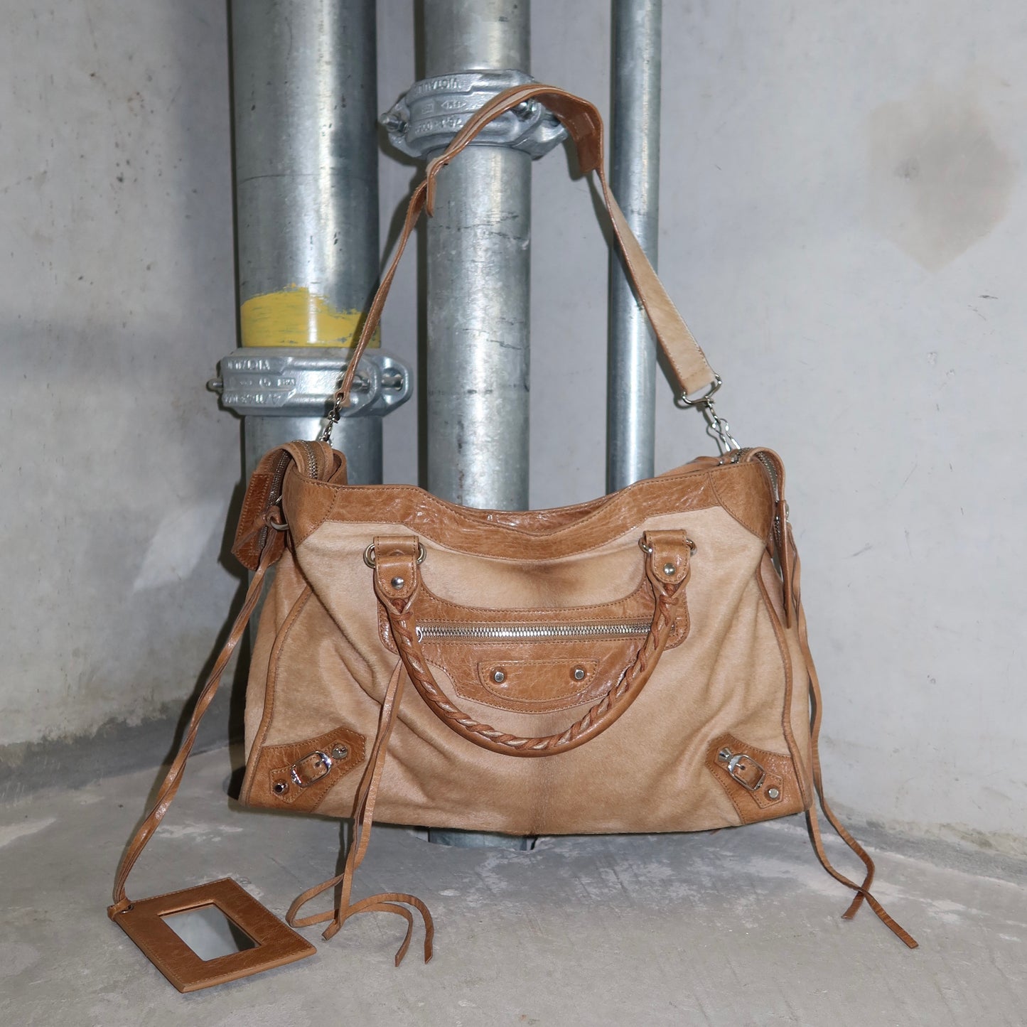 Balenciaga Cowhide City Bag