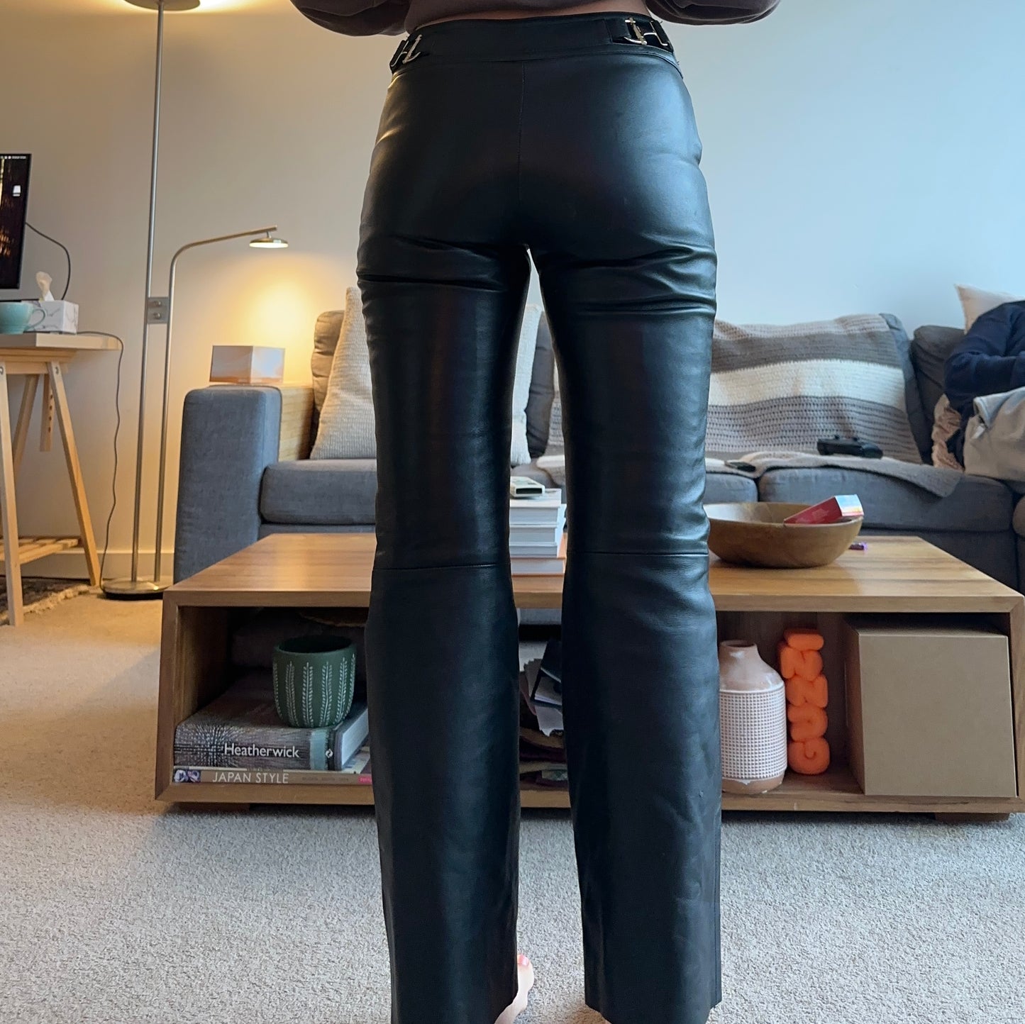 Gucci by Tom Ford Leather Trousers